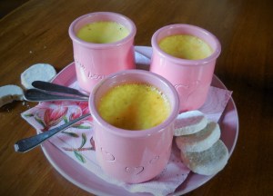Crème vanillée aux&nbsp;oeufs