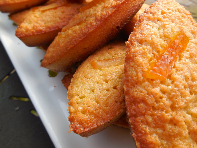 Financiers à l&rsquo;orange