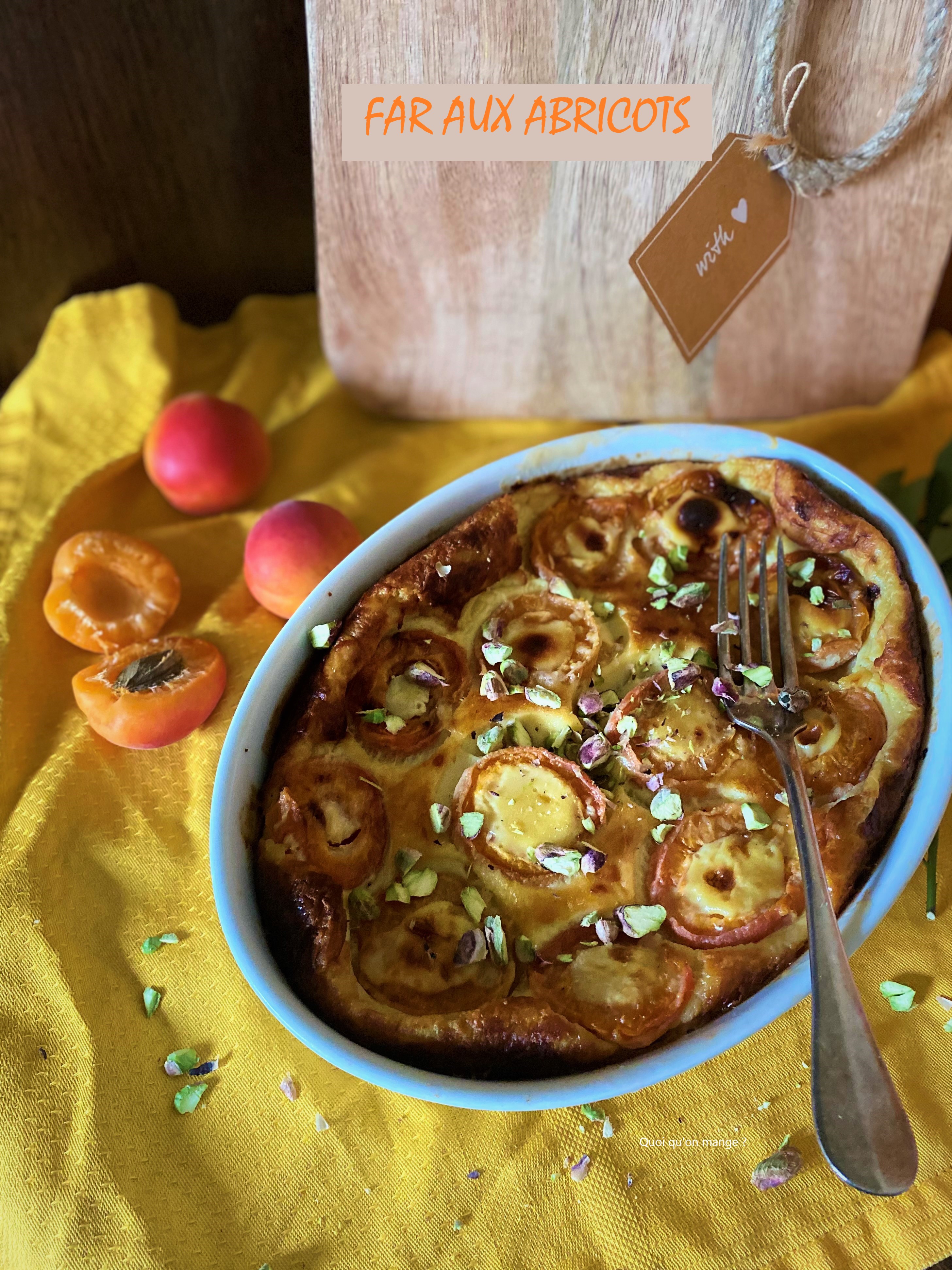Far aux abricots selon Ch.&nbsp;Felder