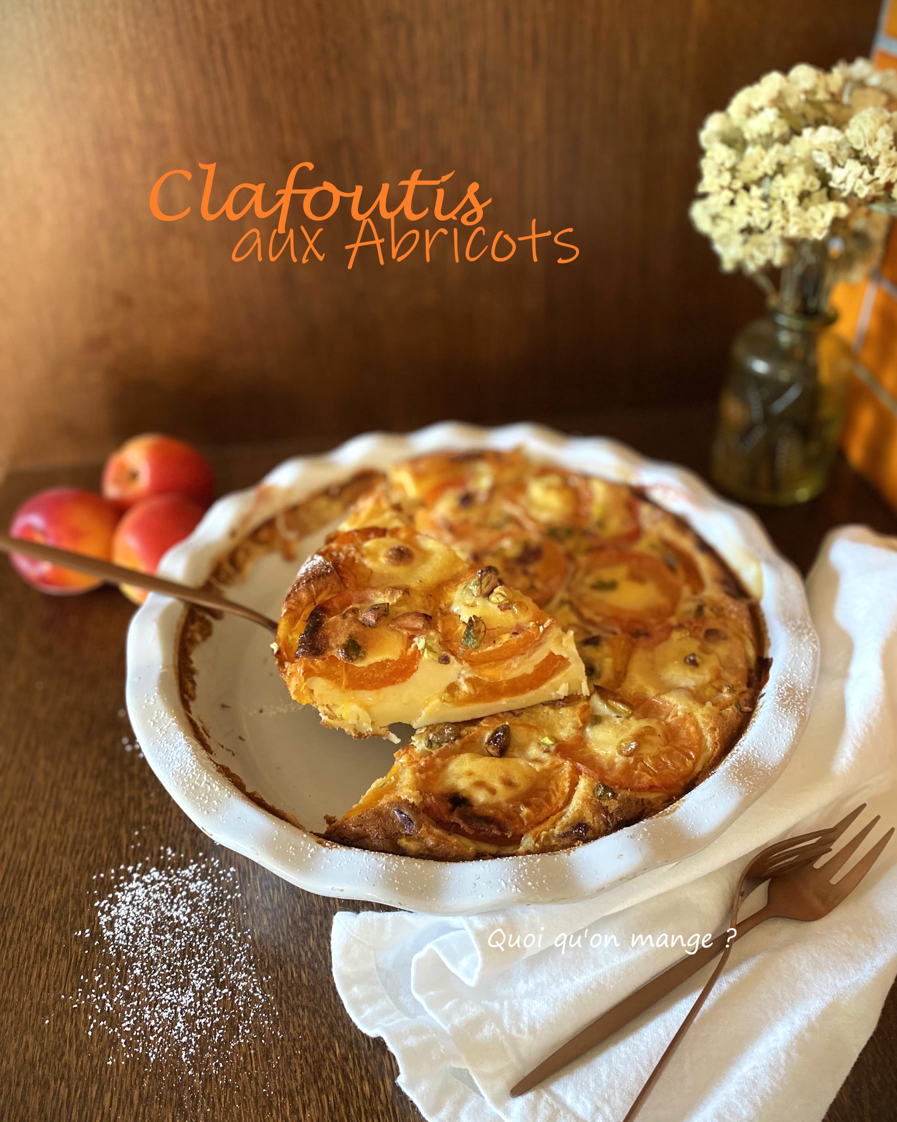 Clafoutis aux Abricots