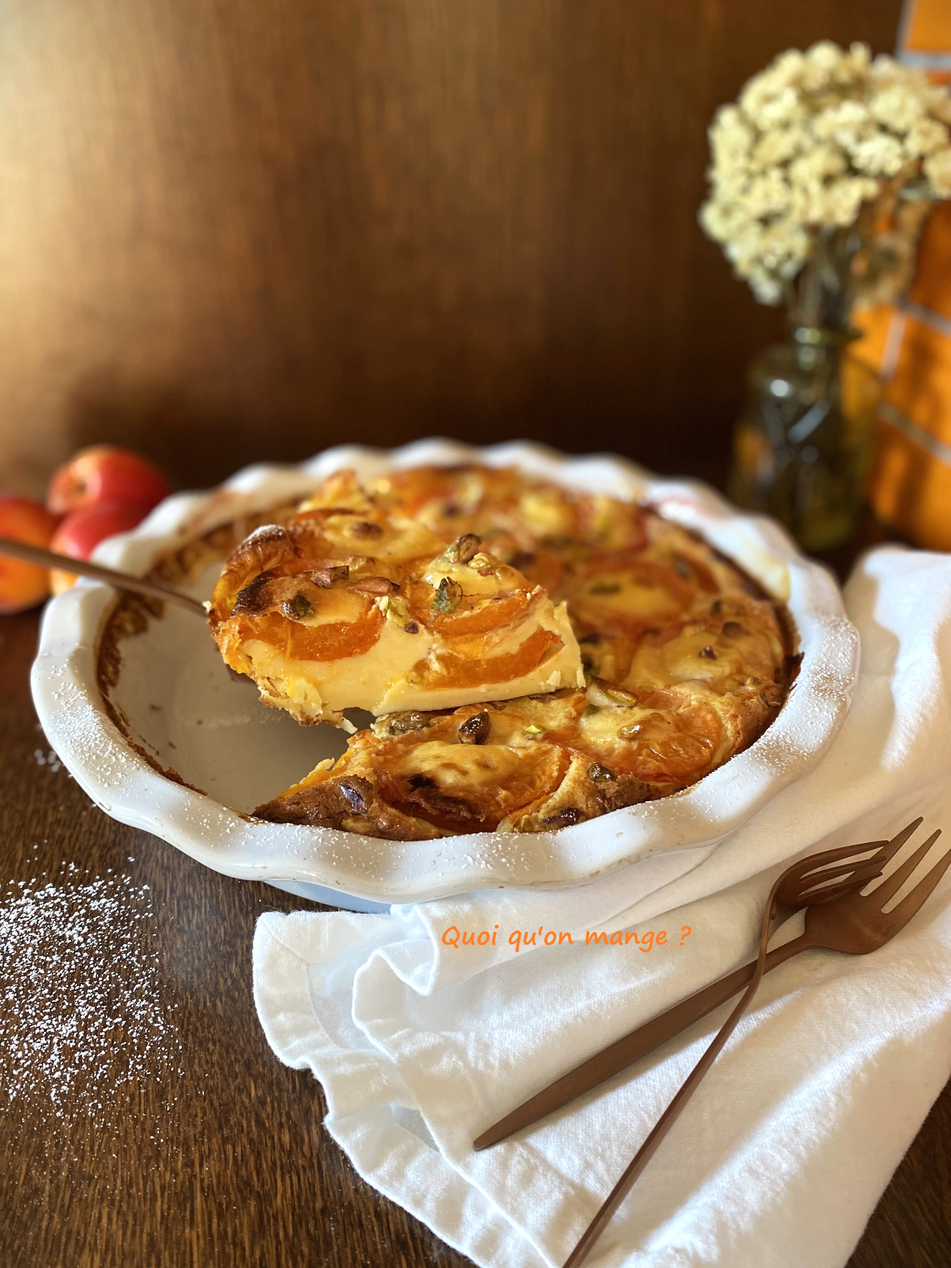 Clafoutis aux Abricots