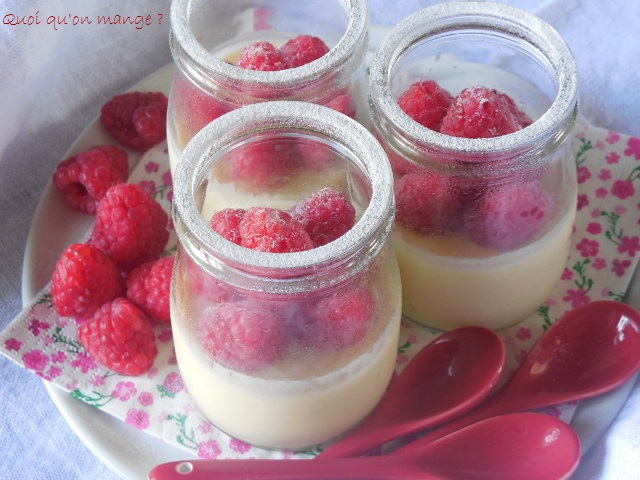 Lemon Posset aux&nbsp;framboises