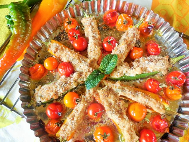 Petits poivrons farcis au&nbsp;thon