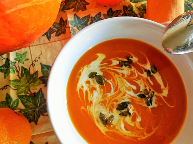 Soupe de potimarron de Y.&nbsp;Ottolenghi