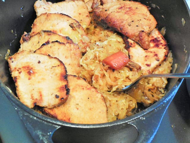 Rôti de porc en&nbsp;cocotte