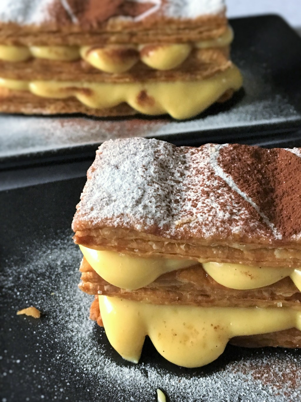 Pour le dessert, un millefeuille &lsquo;maison&rsquo;