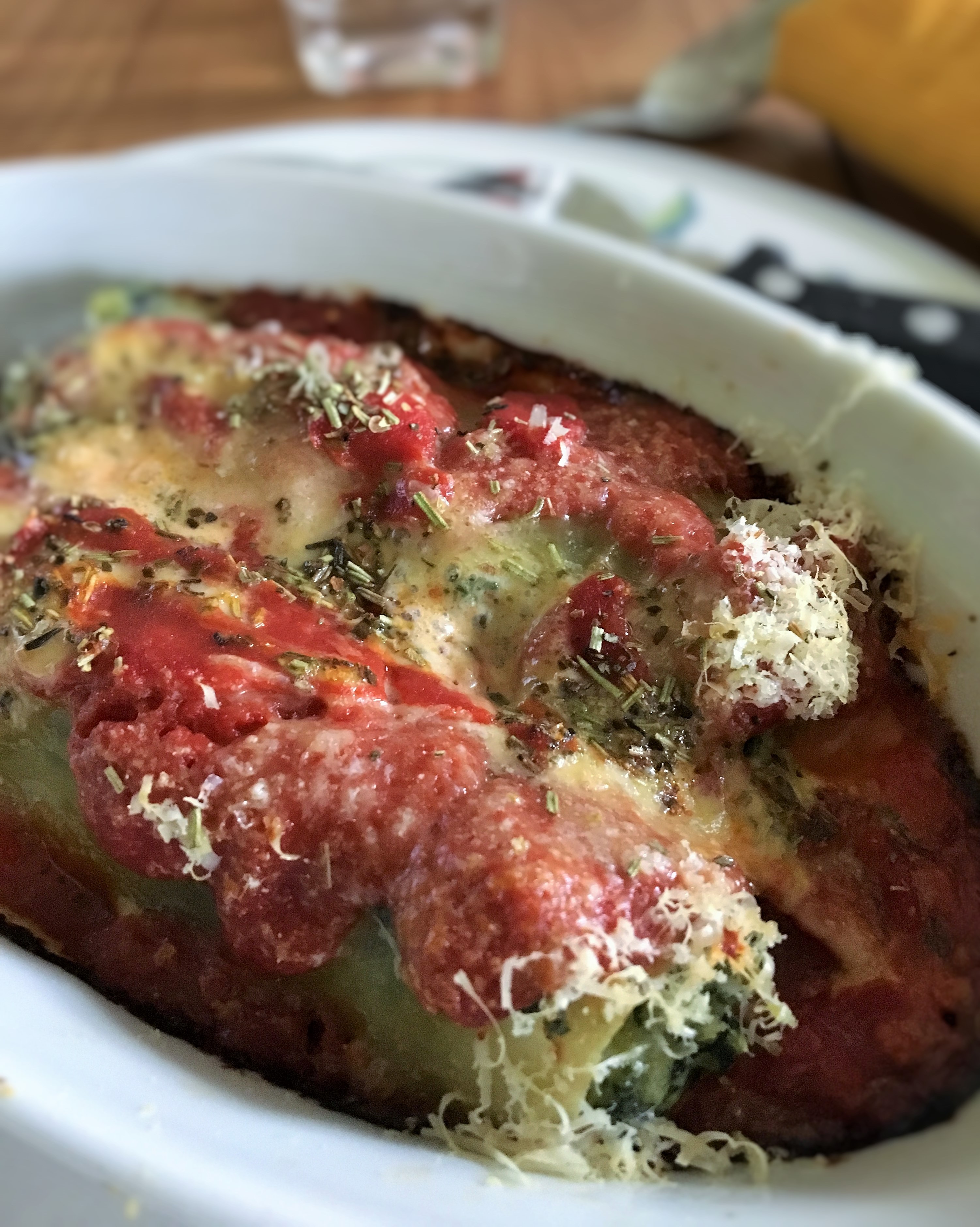 Cannelloni épinard à la&nbsp;ricotta