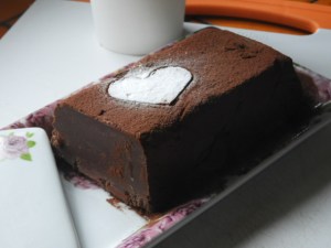 Marquise au chocolat et crème de marrons