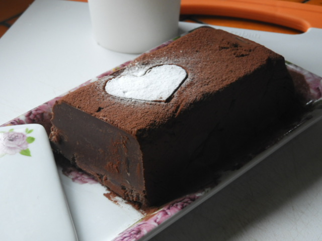 Marquise au chocolat et crème de&nbsp;marrons