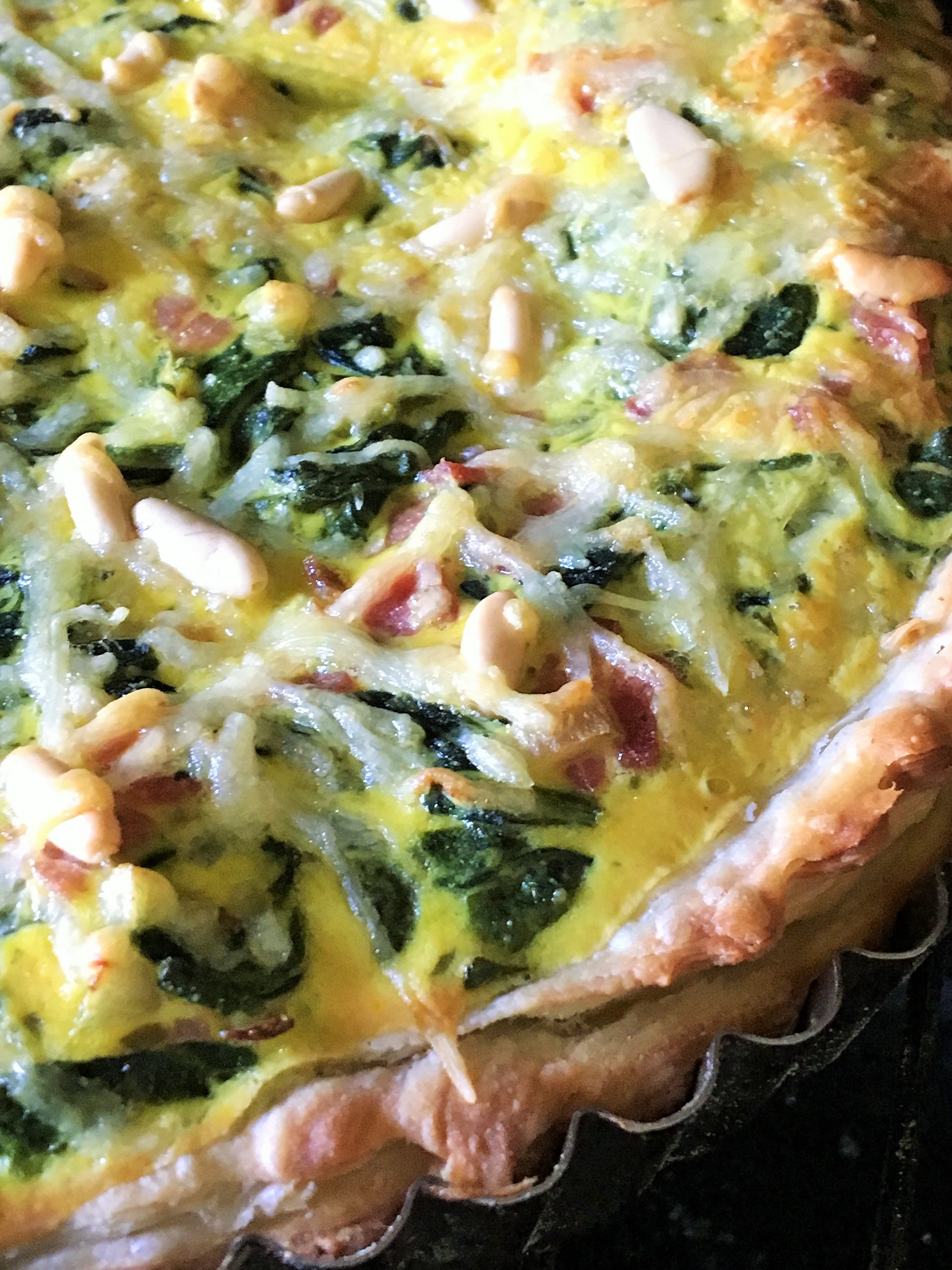 Tarte verte aux&nbsp;épinards