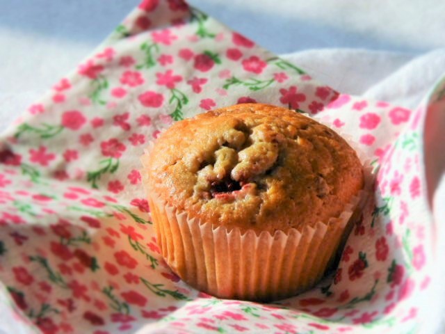 Muffin à la&nbsp;framboise