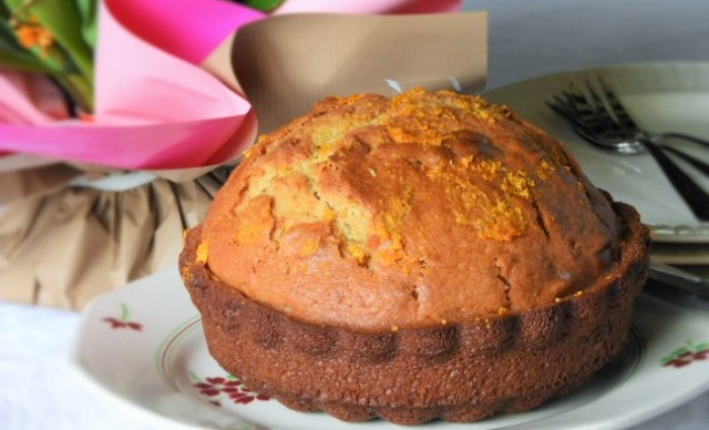 Gâteau parfumé à la fleur&nbsp;d&rsquo;oranger