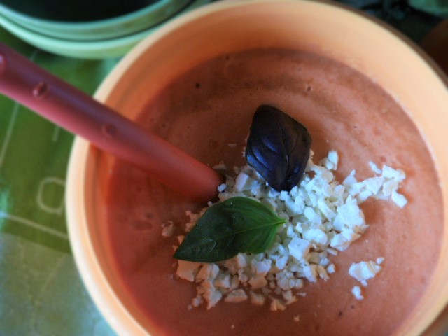 Soupe froide de&nbsp;tomates