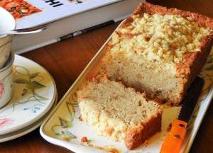 Cake crumble pomme poire de Yotam Ottolenghi