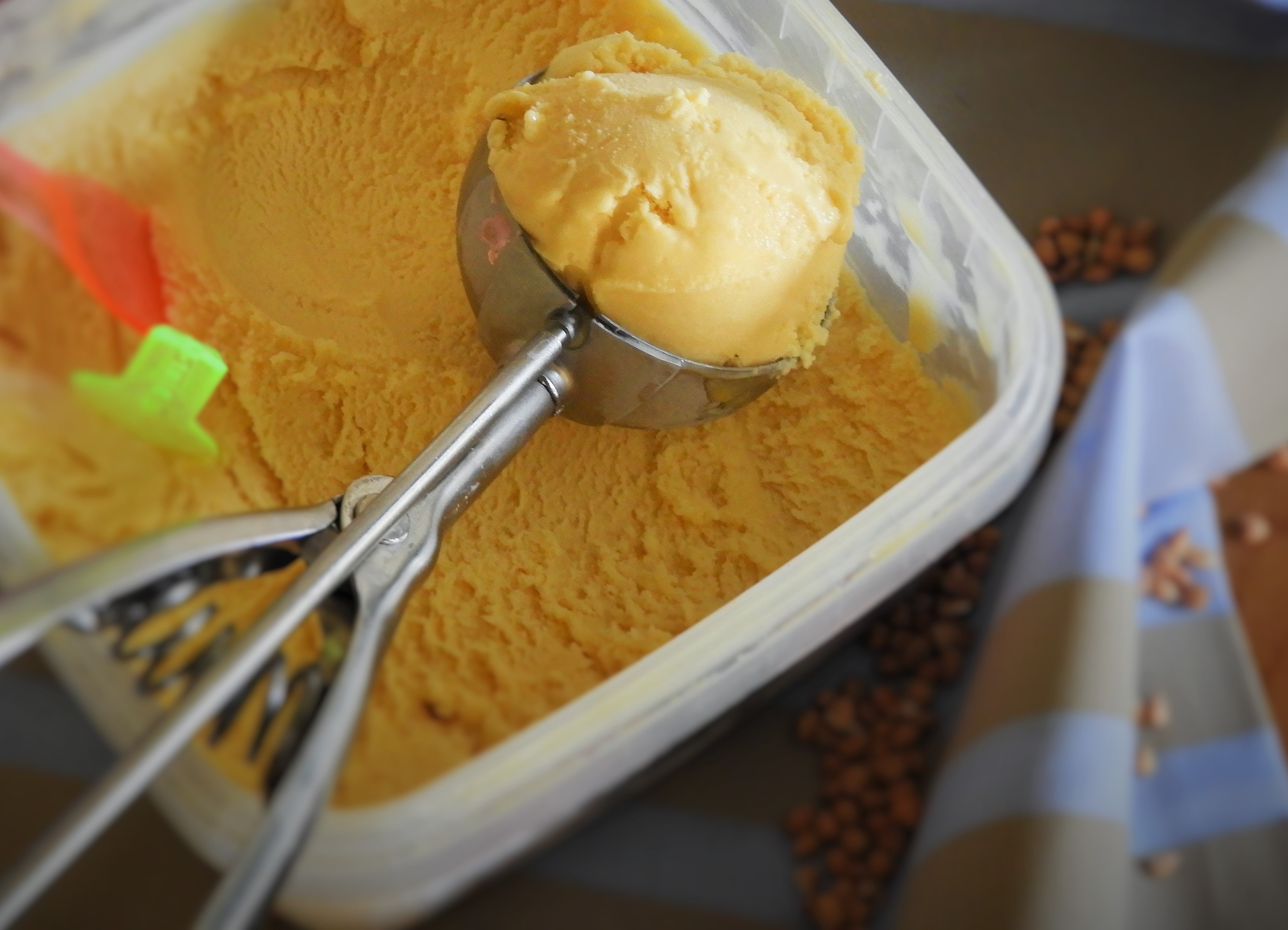 Crème glacée au sarrasin (blé&nbsp;noir)