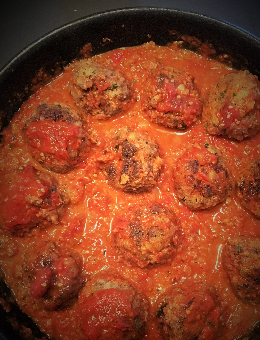 Boulettes de bœuf sauce tomates&nbsp;maison