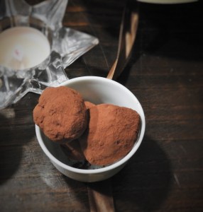 Truffes chocolat à la fleur de&nbsp;sel