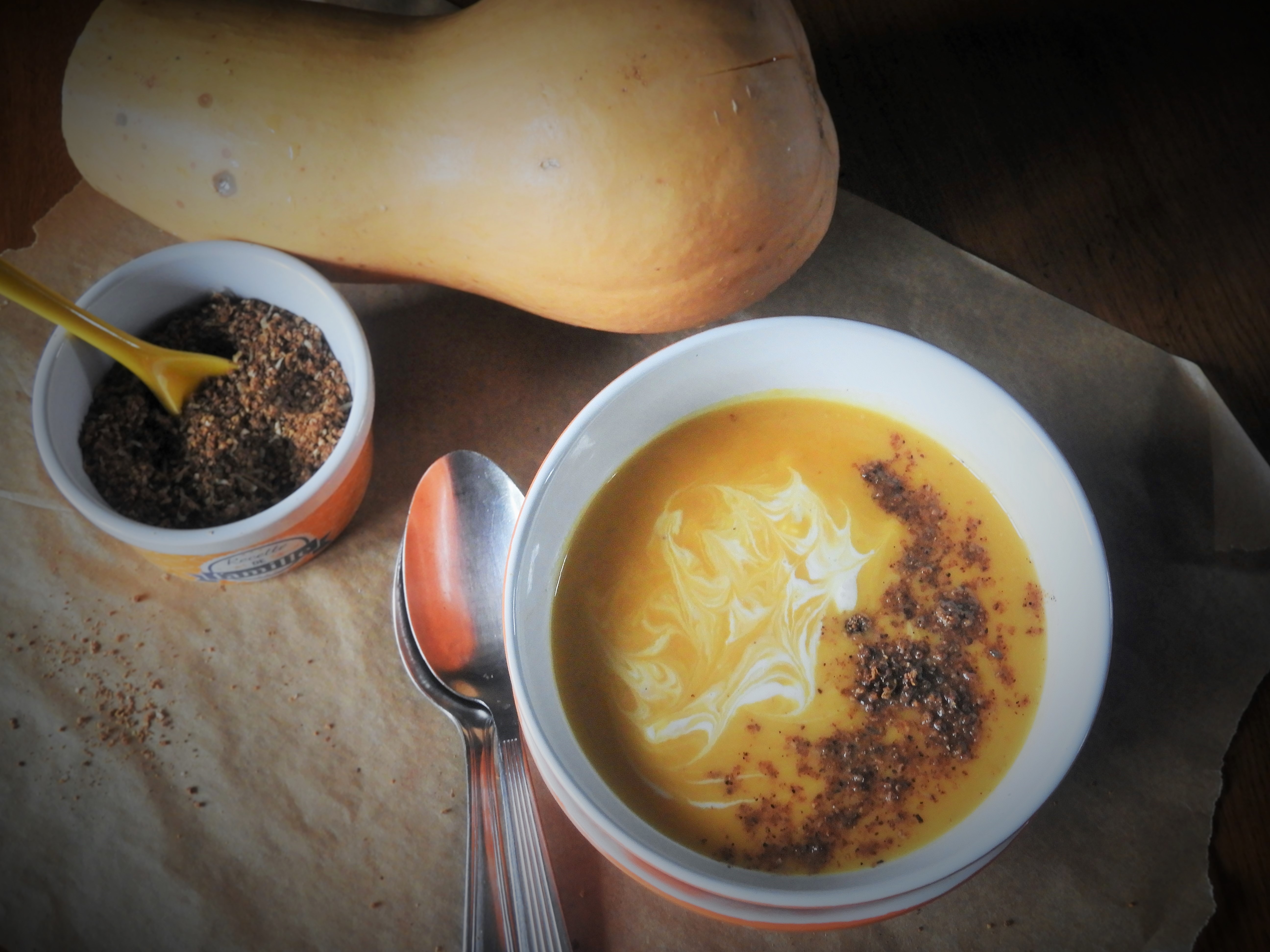 Velouté de butternut au&nbsp;safran