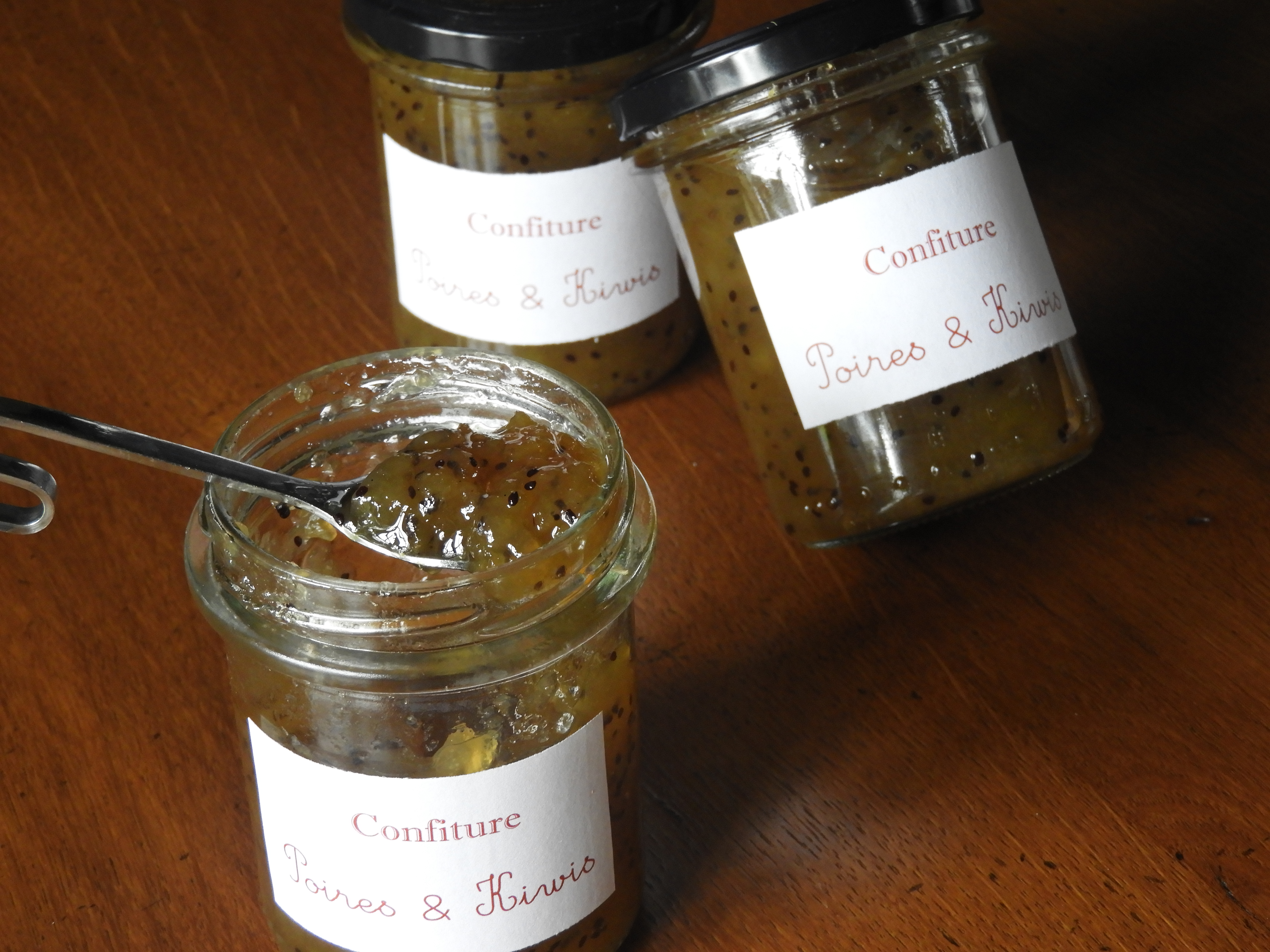 Confiture Poires et&nbsp;Kiwis