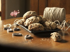 Cookies au chocolat et beurre de&nbsp;cacahuètes