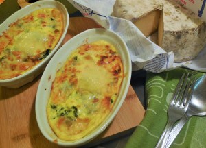 Quiche sans pâte aux&nbsp;épinards