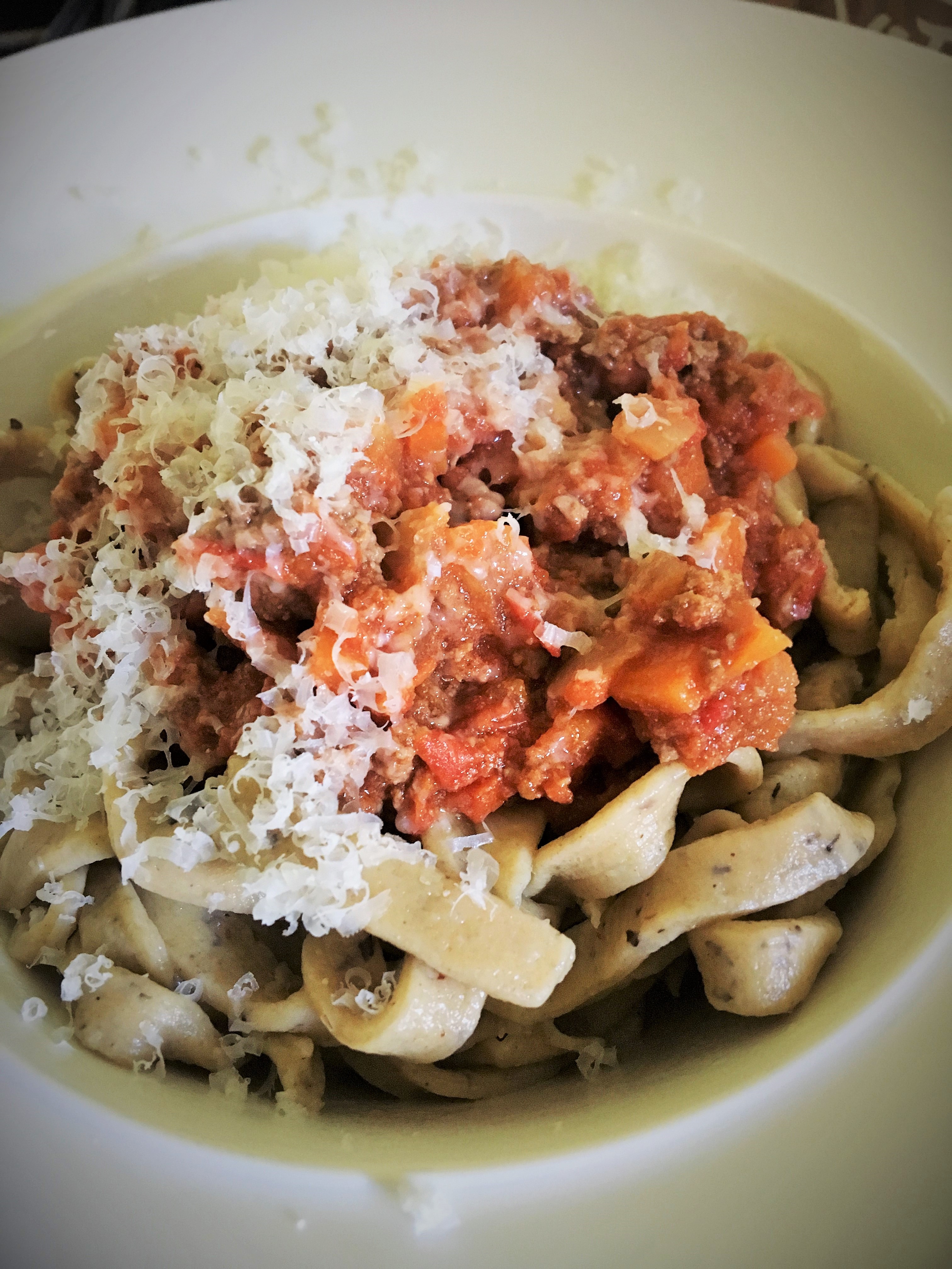 Tagliatelles maison au&nbsp;sarrasin