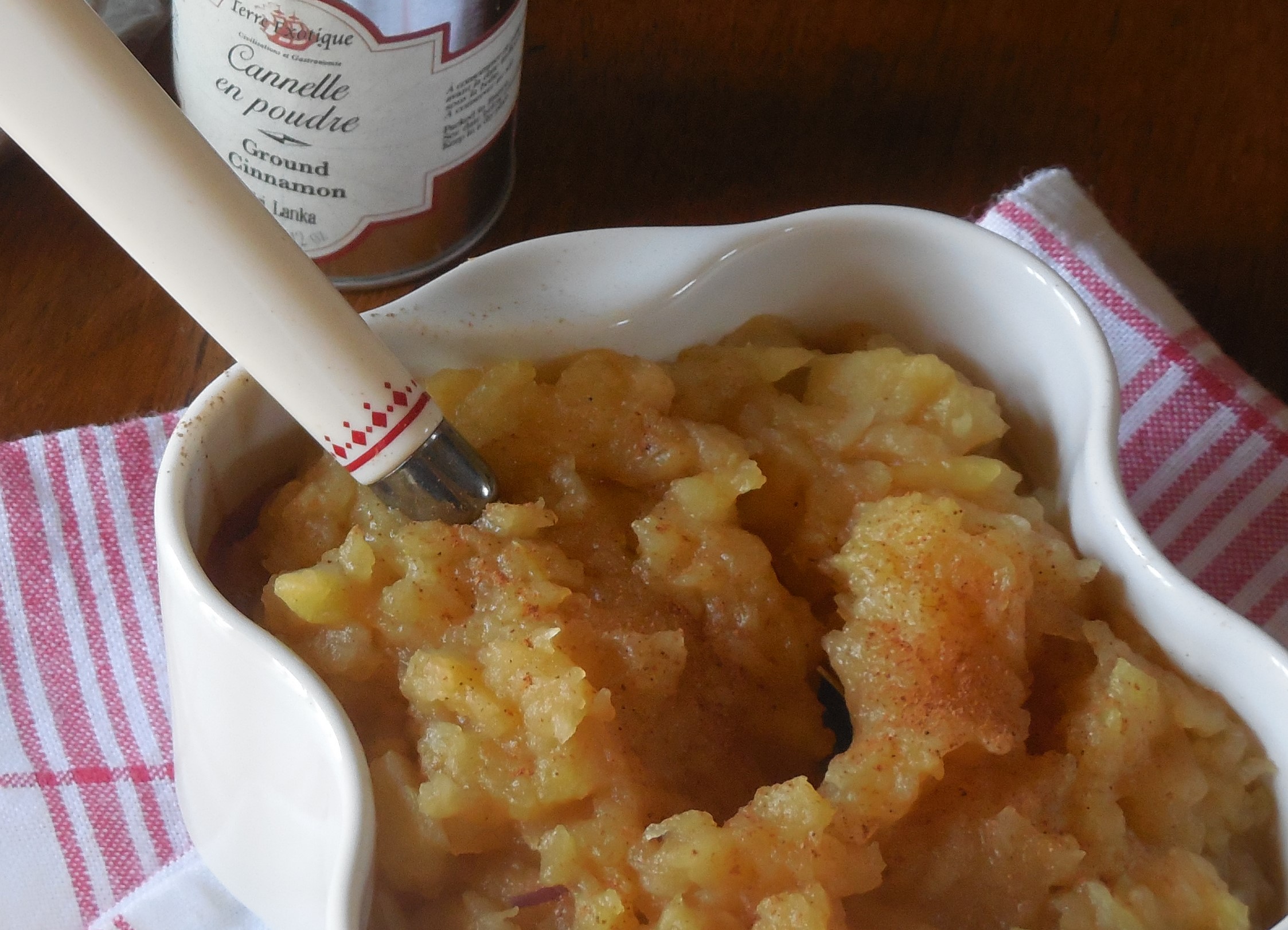 Compote de pommes aux saveurs&nbsp;orientales