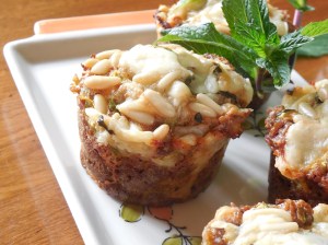 Muffins aux courgettes et&nbsp;Ossau-Iraty