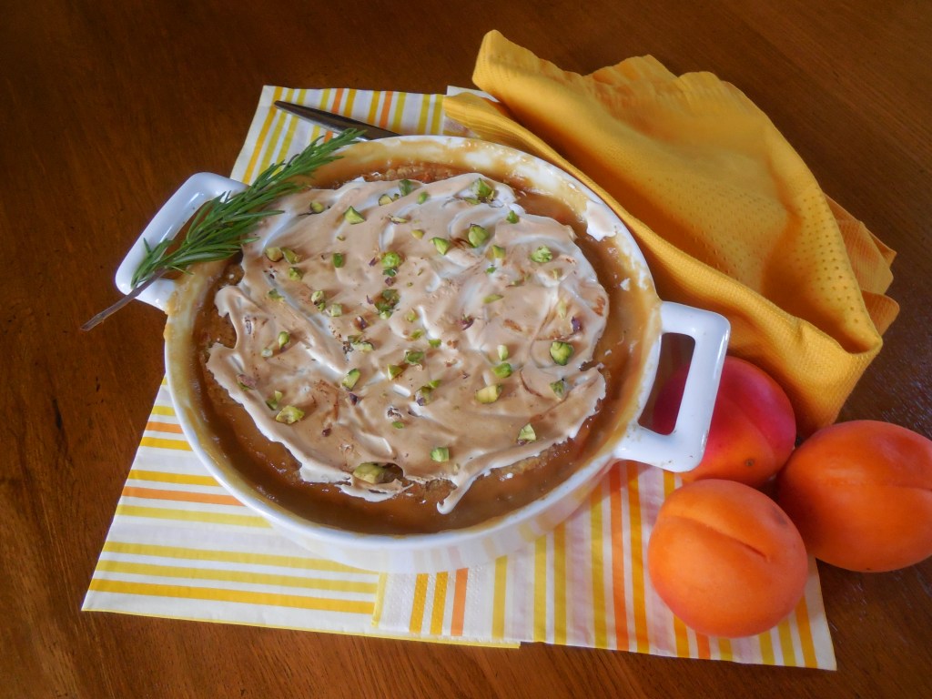 Clafoutis d&rsquo;abricots au&nbsp;citron