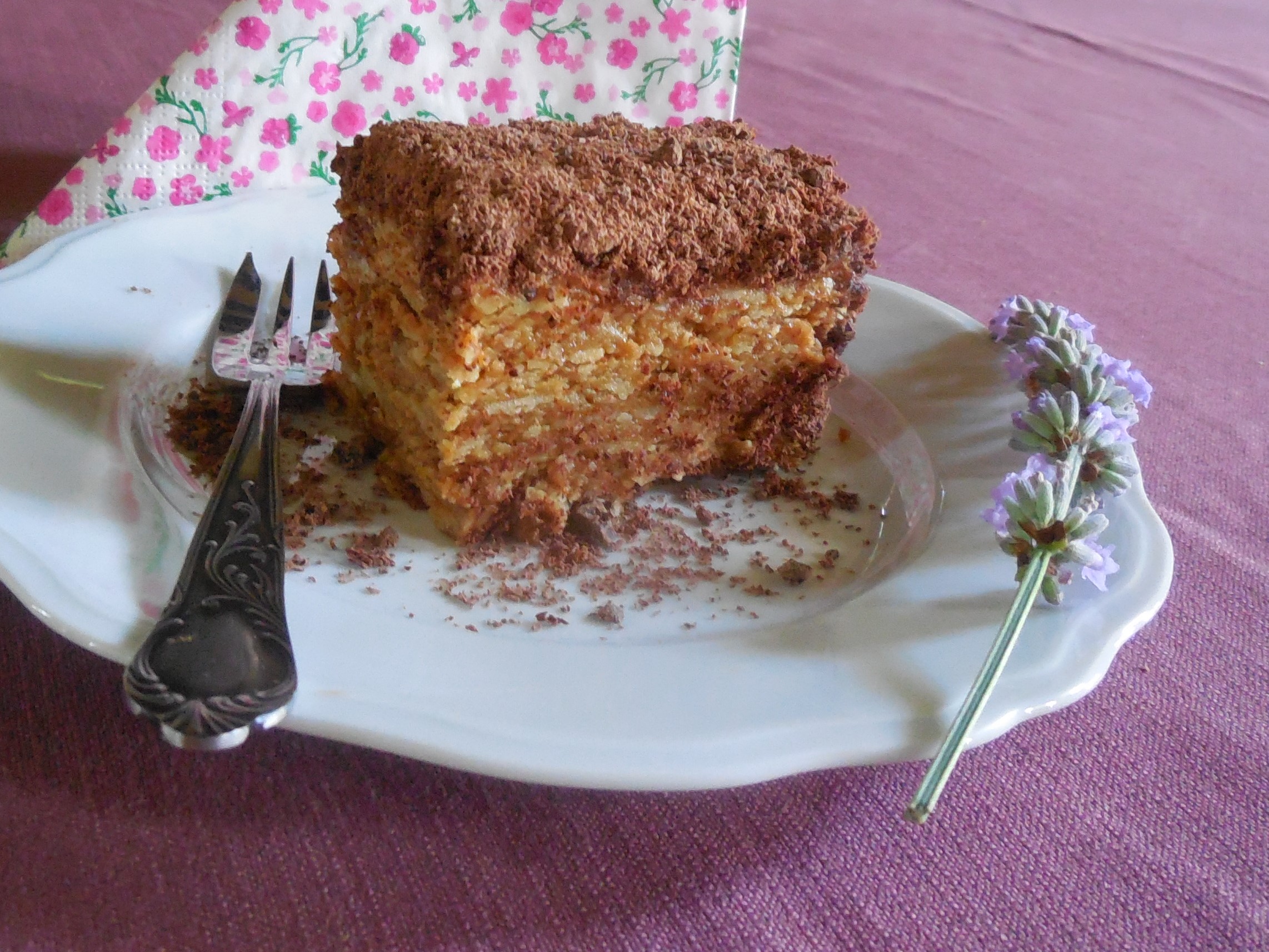 Gâteau (de mamie) aux Thé Brun (ou aux Petit Beurre), café et&nbsp;chocolat