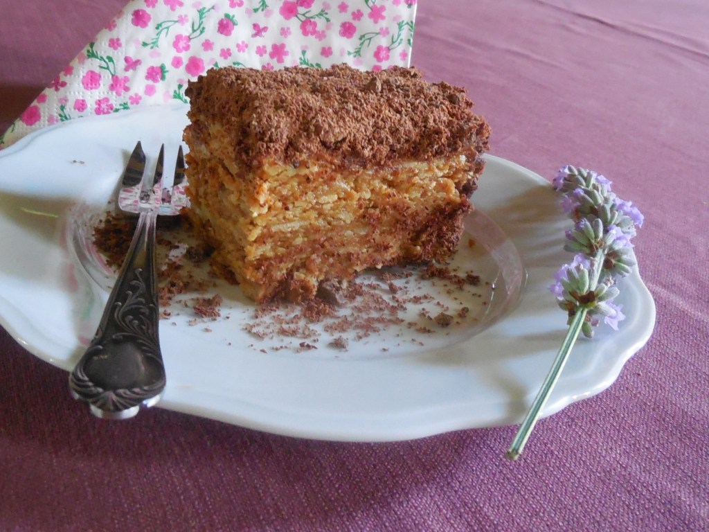 Gâteau (de mamie) aux Thé Brun (ou aux Petit Beurre), café et&nbsp;chocolat