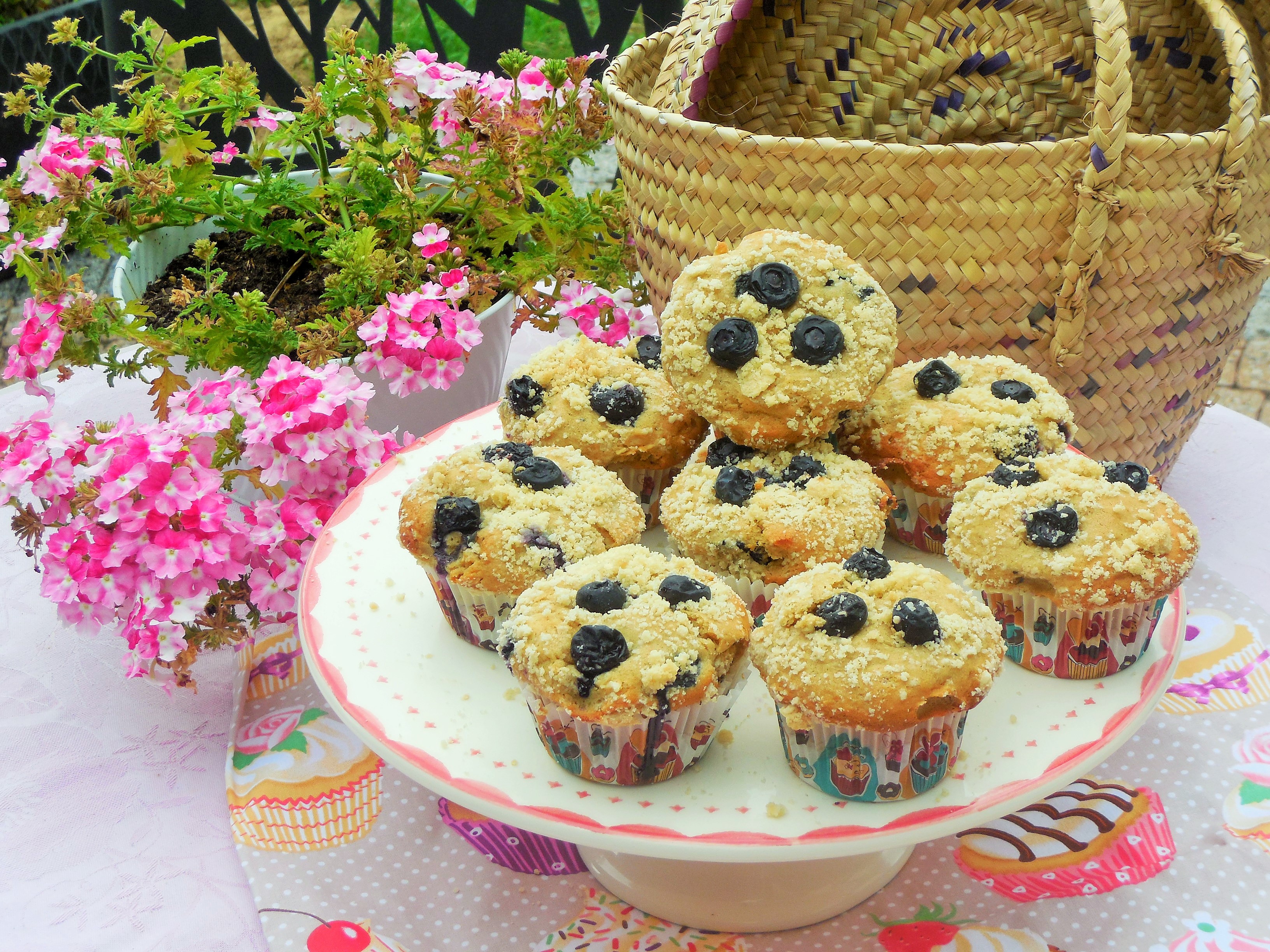 Muffins façon crumble aux myrtilles de Yotam&nbsp;Ottolenghi