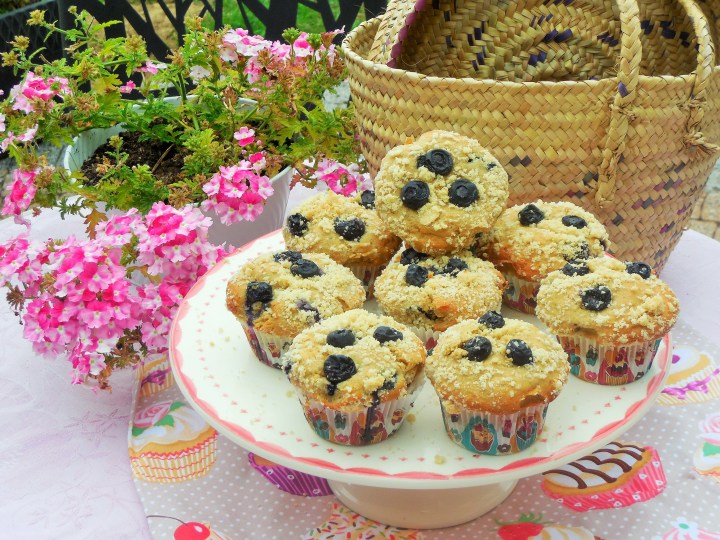 Muffins façon crumble aux myrtilles de Yotam&nbsp;Ottolenghi