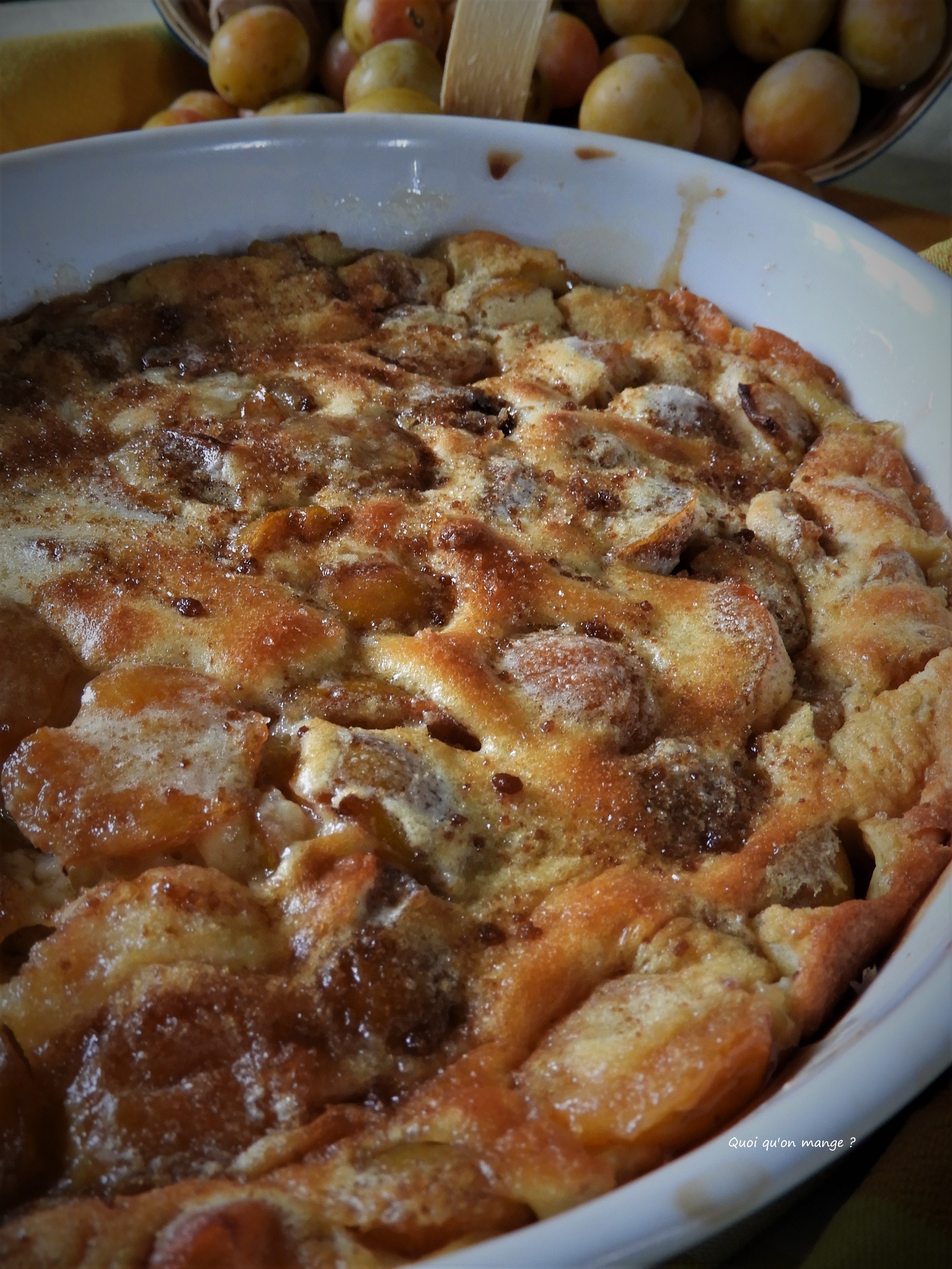 Clafoutis aux mirabelles