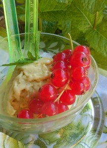 Glace à la menthe&nbsp;fraîche