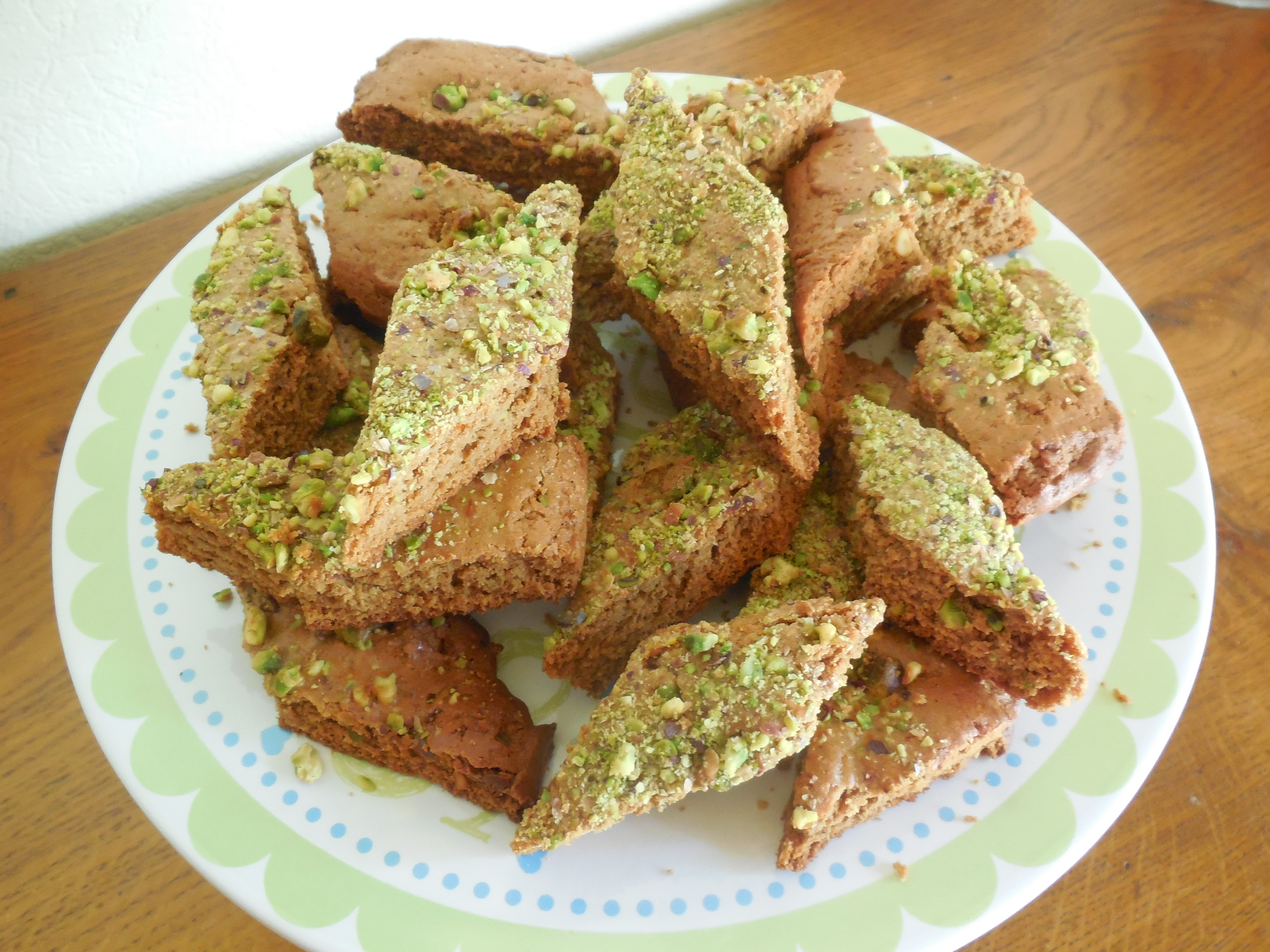 Croquettes à la&nbsp;pistache