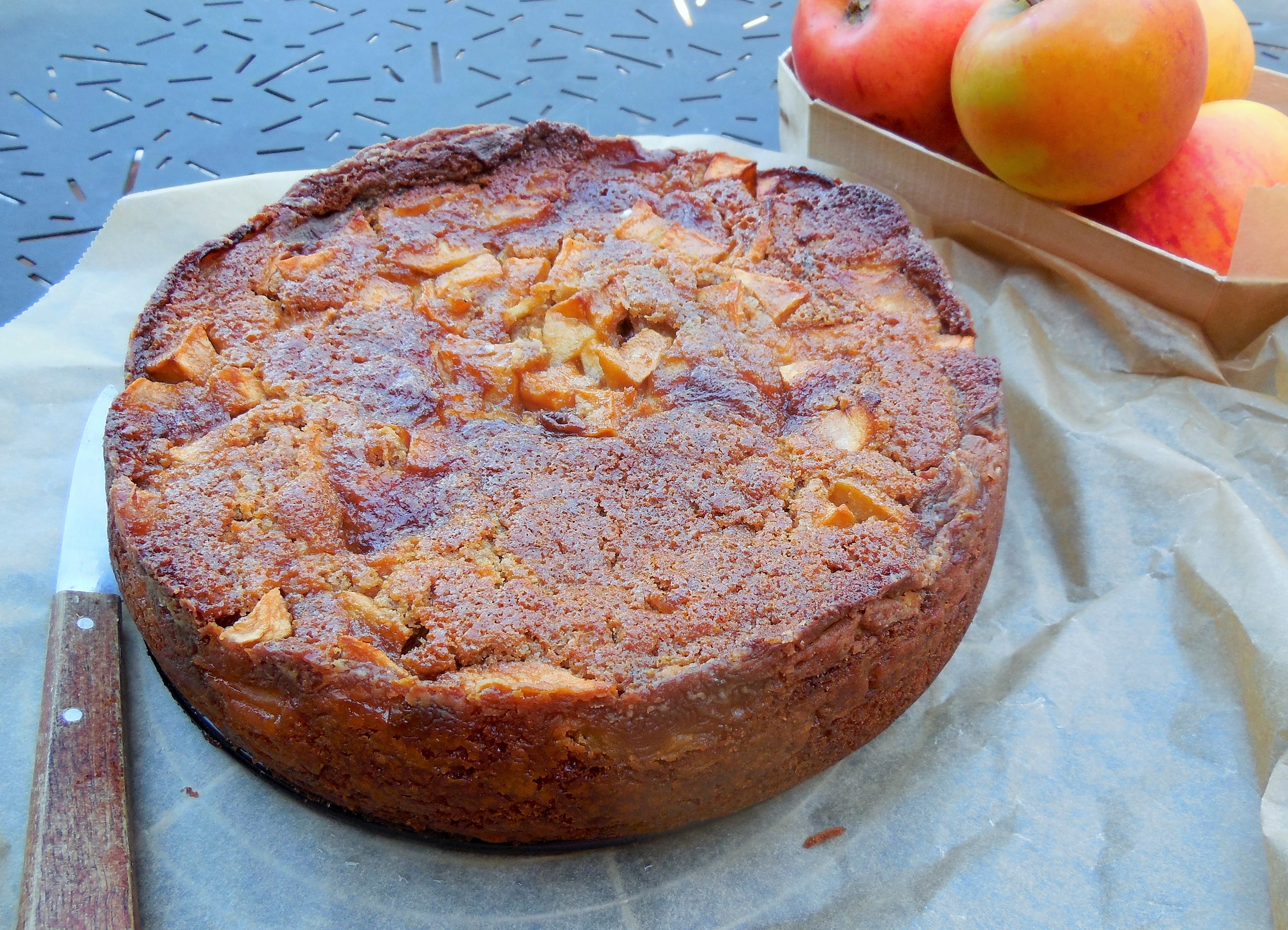 Gâteau aux pommes (du&nbsp;jardin)