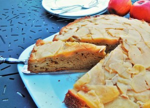 Gâteau rapide aux pommes et au&nbsp;yaourt