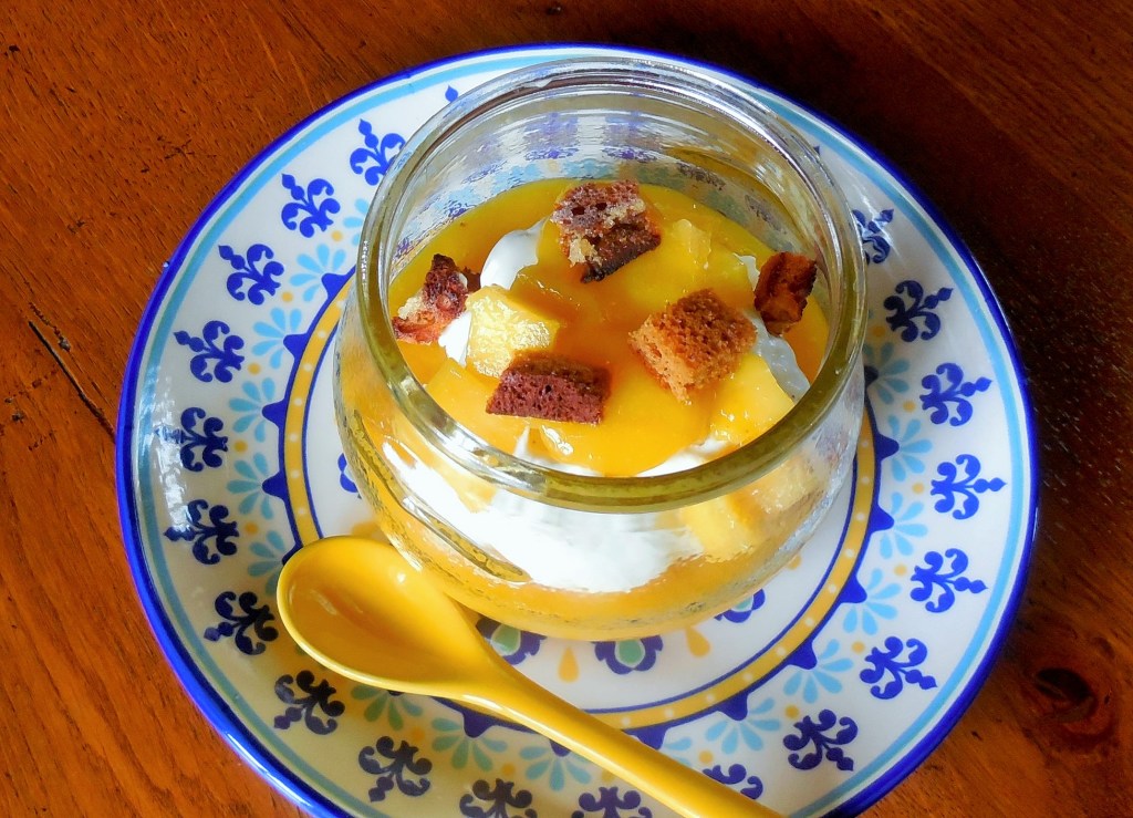 Crème mascarpone à la&nbsp;mangue