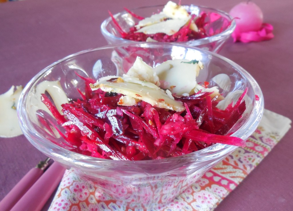 Salade de betterave, cranberries et&nbsp;sarrasin