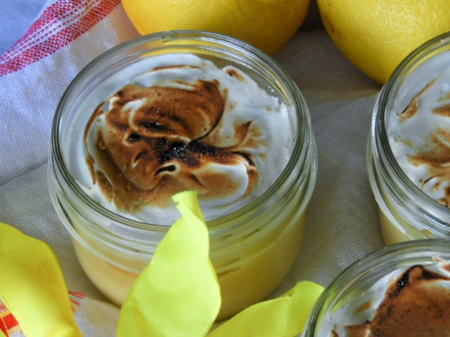 Crème meringuée au citron et&nbsp;bergamote