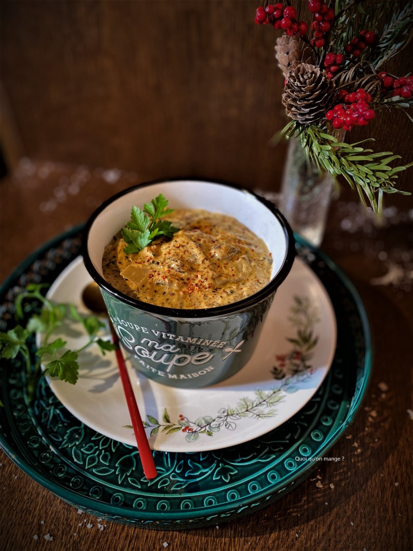 Velouté de Champignons de Paris au Paprika