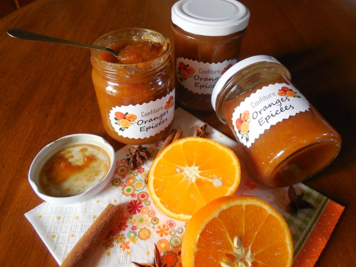 Confiture d&rsquo;oranges épicées
