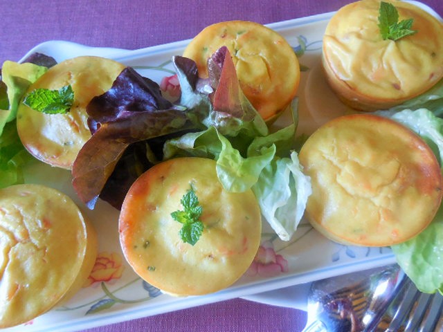 Flan à la truite&nbsp;fumée