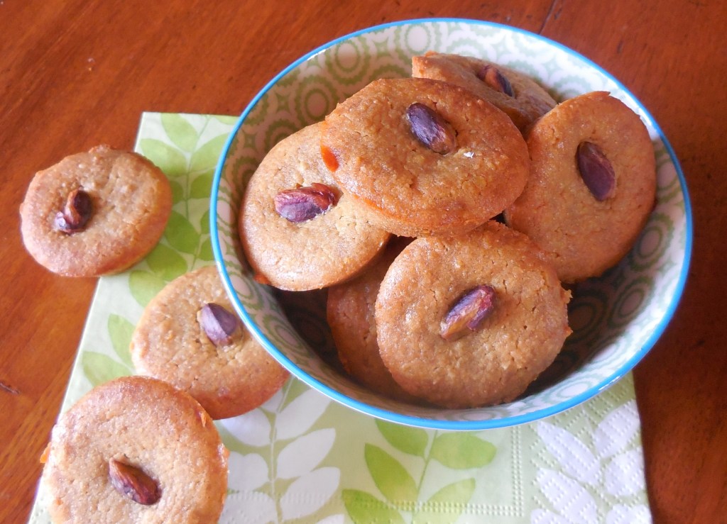 Mignardises frangipane à la&nbsp;pistache