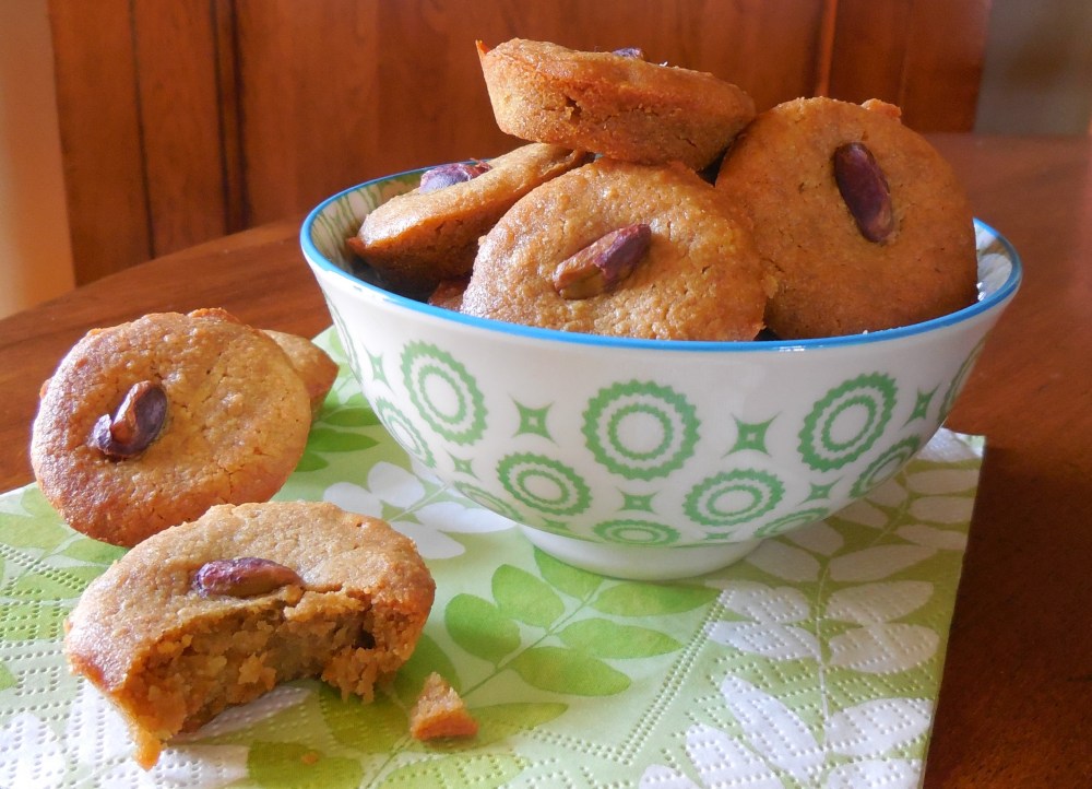 Mignardises frangipane à la pistache