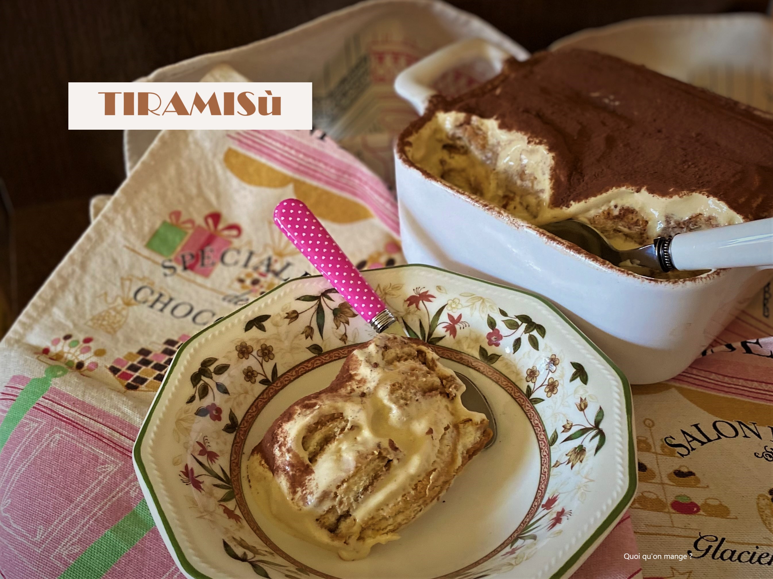 Tiramisù traditionnel