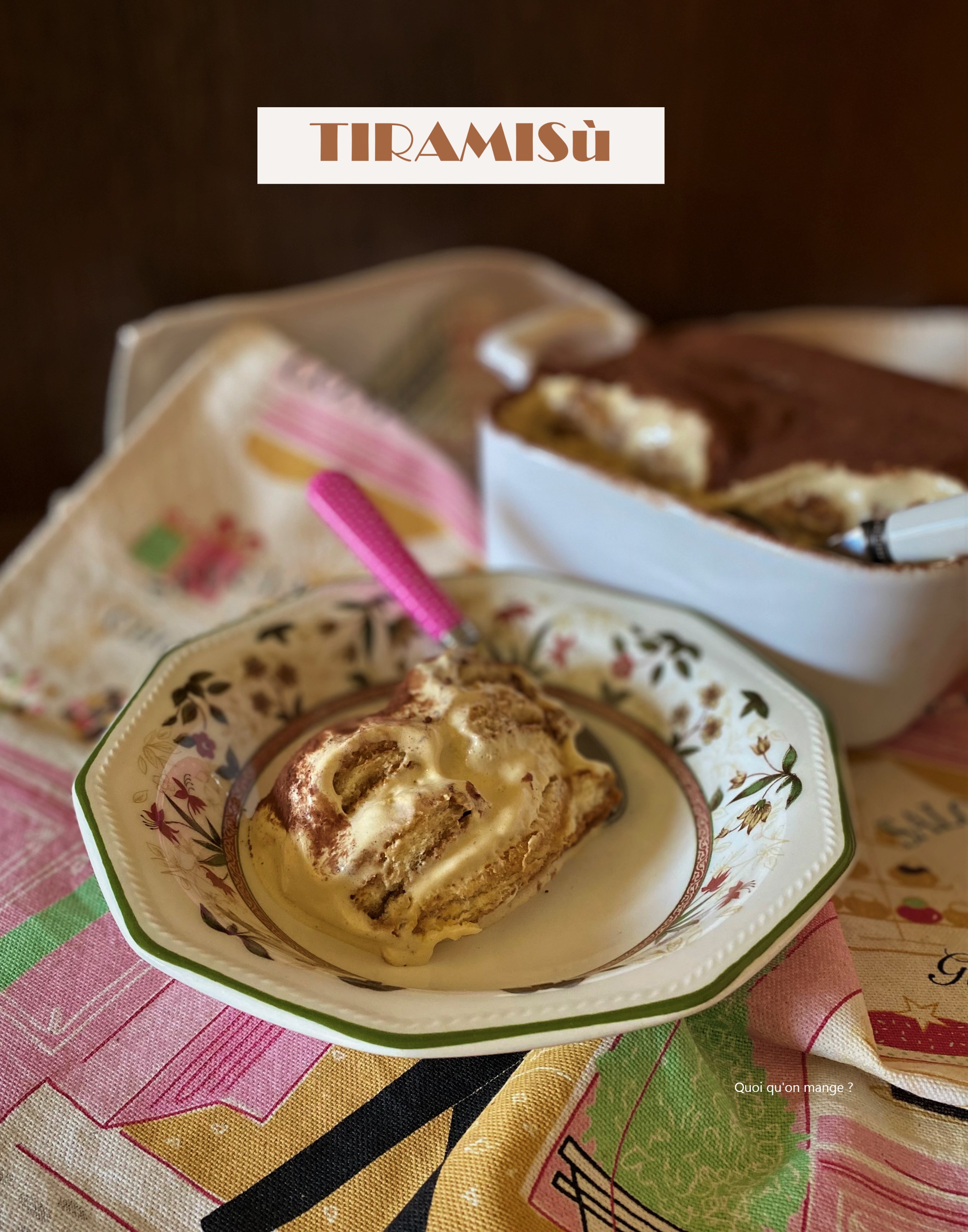 Tiramisù traditionnel