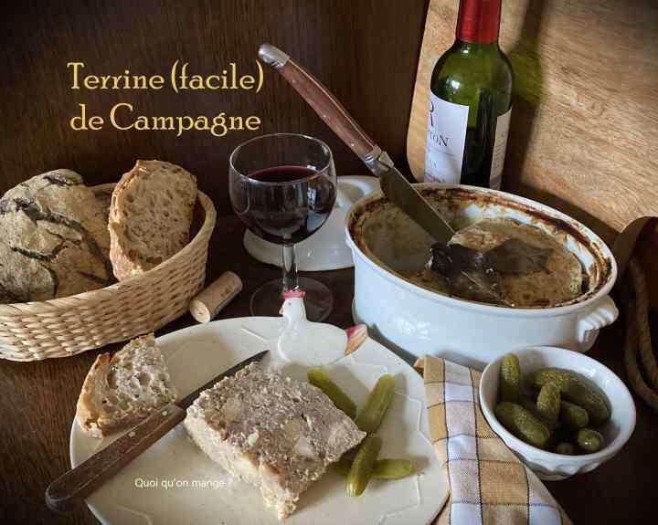 Terrine (facile) de&nbsp;campagne