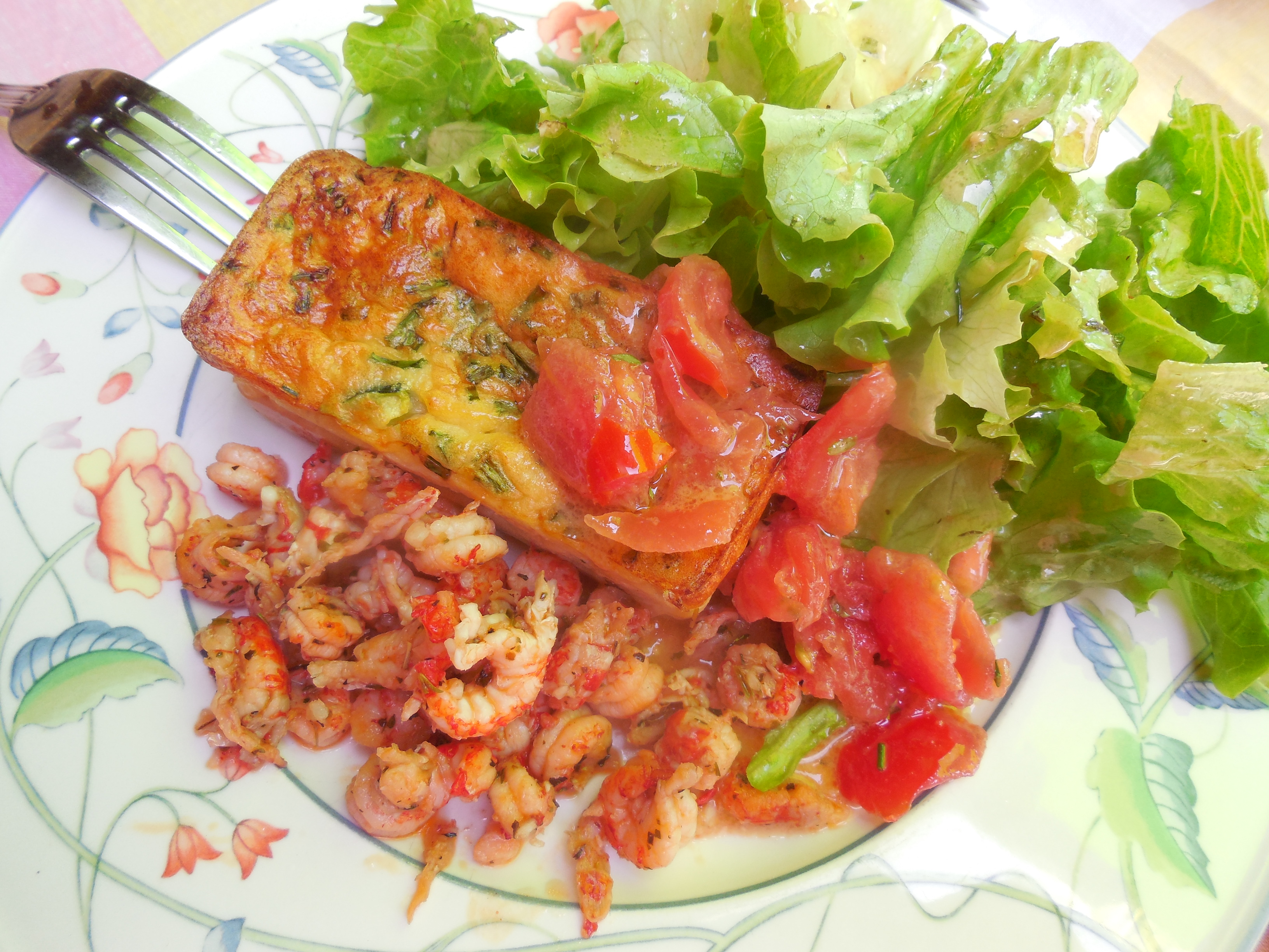 Flan courgettes et&nbsp;camembert